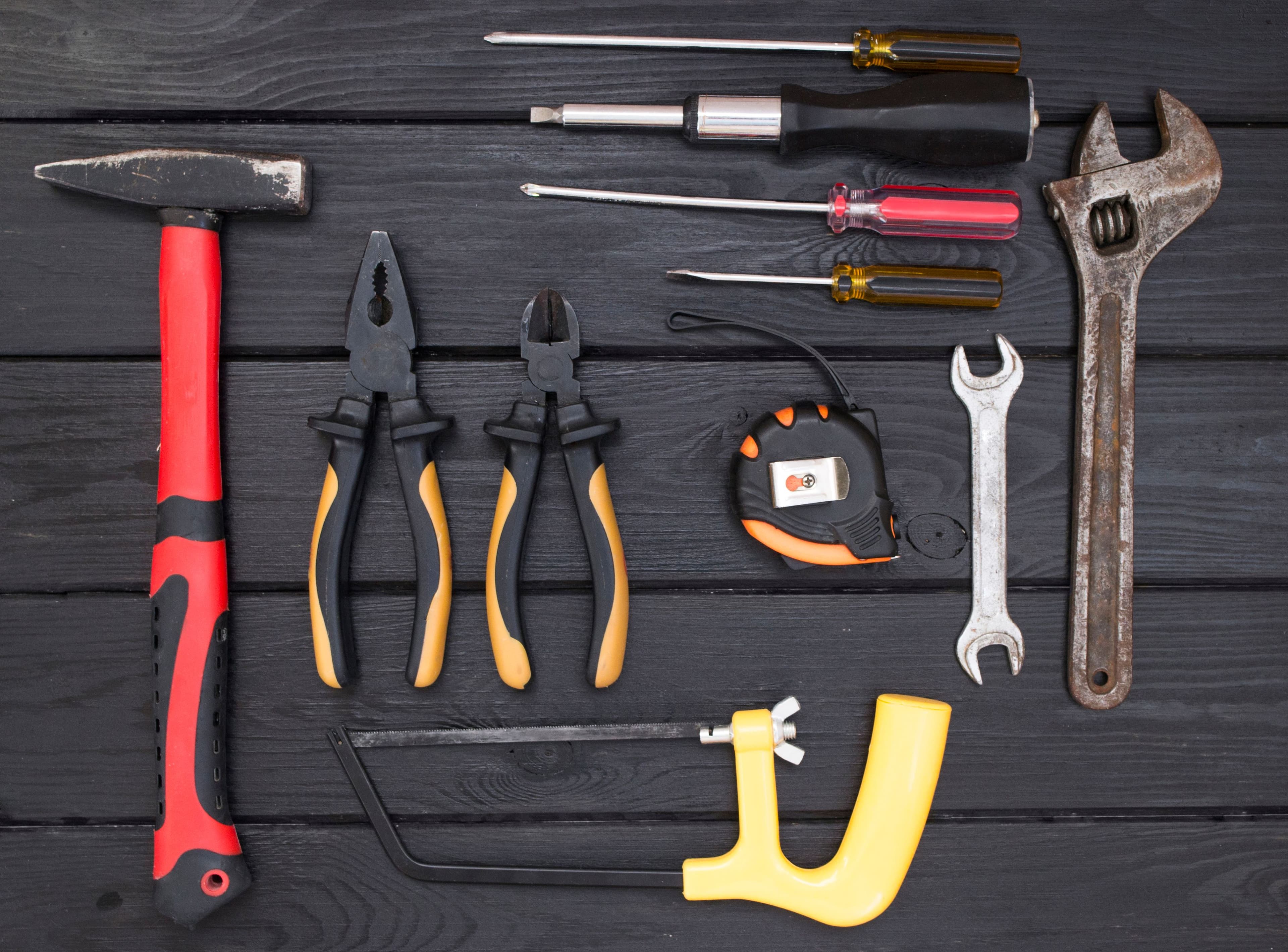 Generic stock photo of a toolbox, not specific to this business